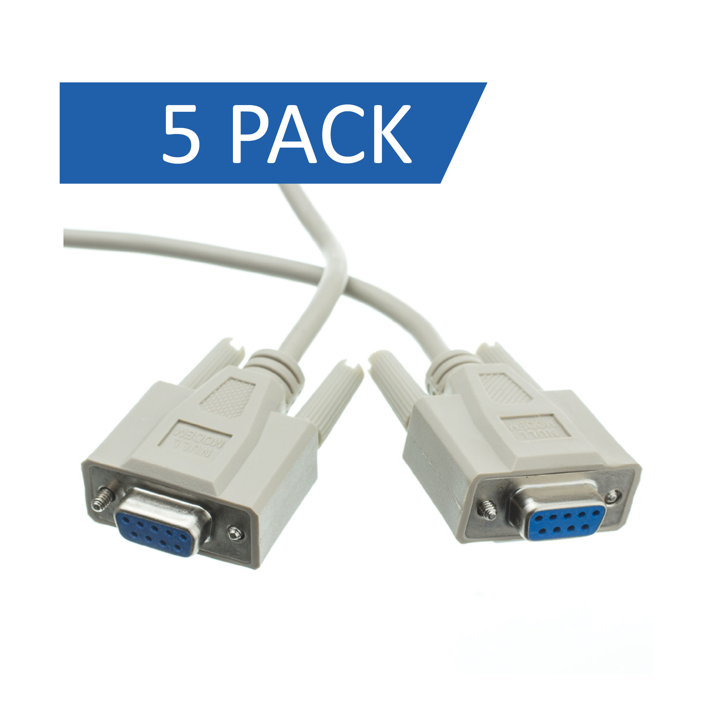 Null Modem Cable (5 PACK) Tech Step Integration